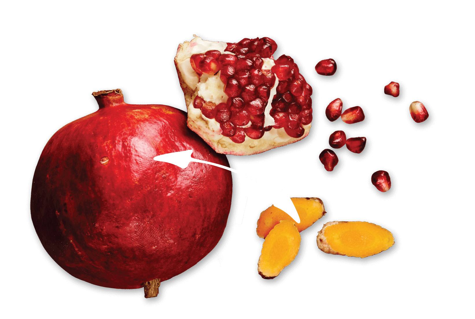 Pomegranate + Turmeric = Immunity Boost